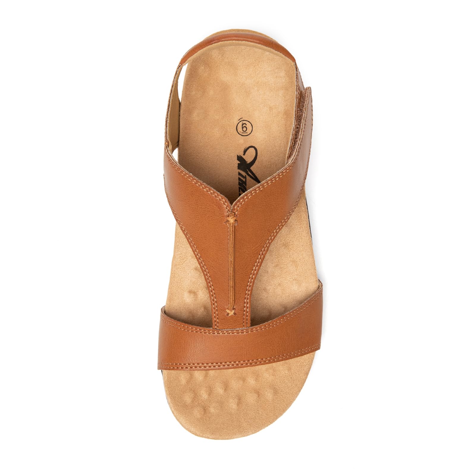 Foto 5 pulgar | Sandalias Athlefit, Ortopédicas, De Verano, Con Soporte En Arco Bronceado Para Mujer, 8 - Venta Internacional.