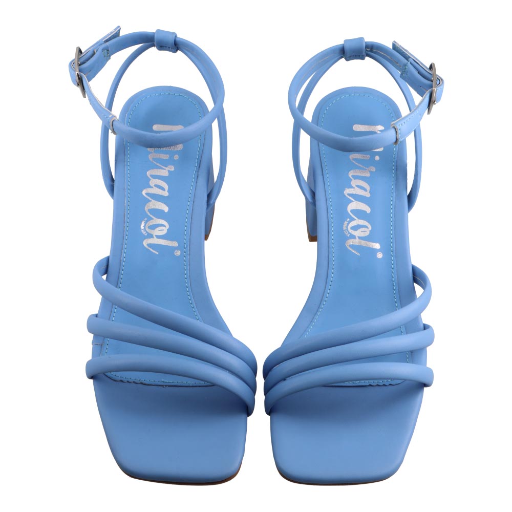 Foto 6 | Sandalia Mujer Miracol By Mama Lola 10241 Oceani Sandalia Mujer Tacon Ancho Dama Talla 23 A 26 E