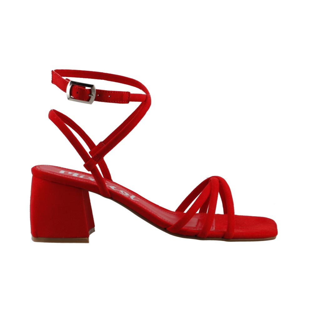 Foto 1 | Sandalia Mujer Miracol By Mama Lola 10247 Flama Sandalia Mujer Tacon Ancho Dama Talla 23 A 26 E