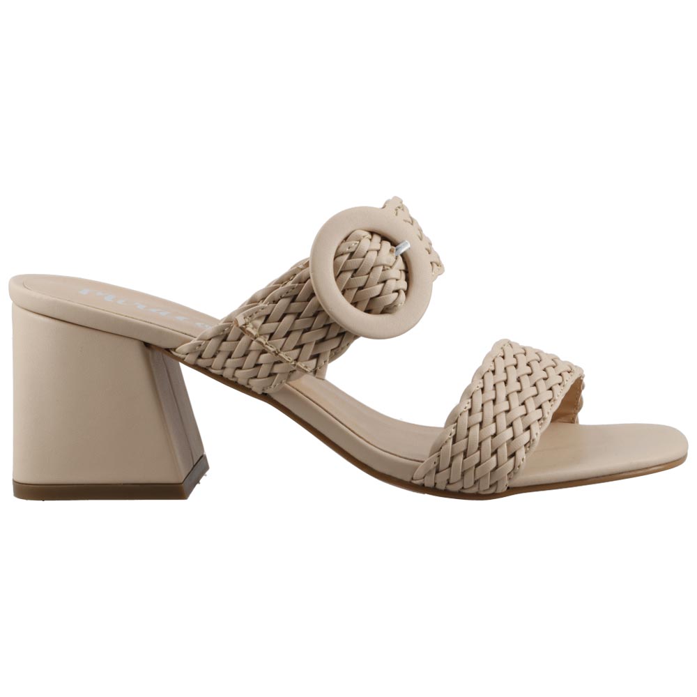 Foto 2 pulgar | Zapato Mujer Miracol By Mama Lola 8719 Avena Tacon Ancho Dama Talla 23 A 26 M