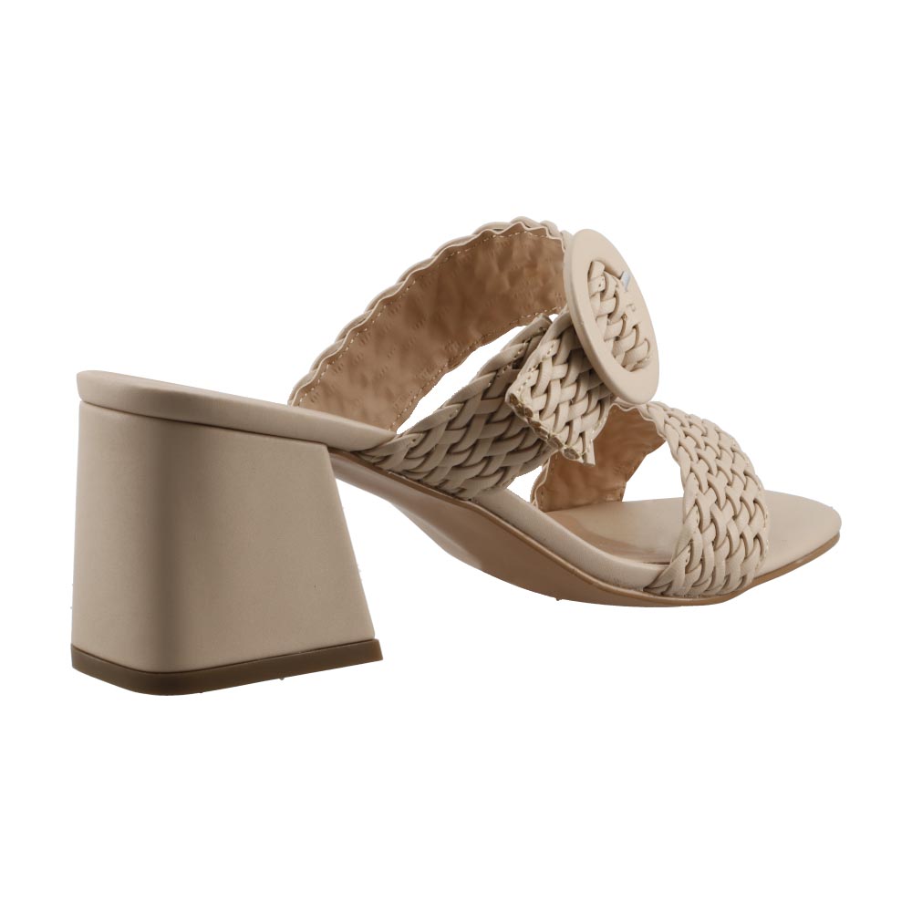 Foto 4 pulgar | Zapato Mujer Miracol By Mama Lola 8719 Avena Tacon Ancho Dama Talla 23 A 26 M