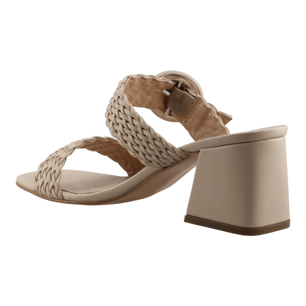 Foto 5 pulgar | Zapato Mujer Miracol By Mama Lola 8719 Avena Tacon Ancho Dama Talla 23 A 26 M
