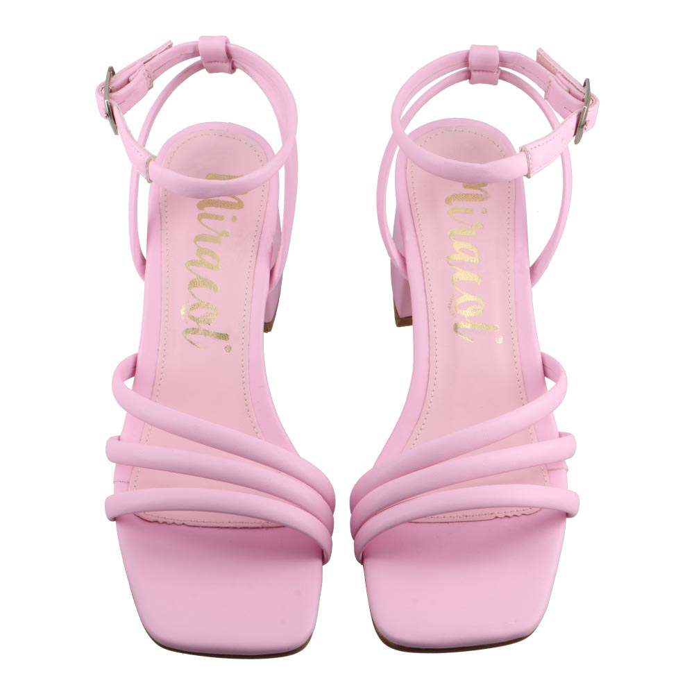 Foto 6 | Sandalia Mujer Miracol By Mama Lola 10241 Pirueta Sandalia Mujer Tacon Ancho Dama Talla 23 A 27 E