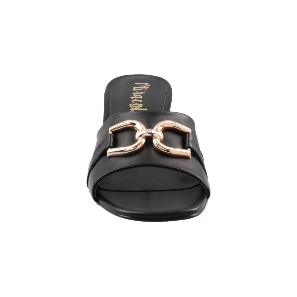 Foto 6 pulgar | Sandalia Mujer Vestir Miracol By Mama Lola 5106 Negro Tacon Bajo Comodo Casual Dama Talla 23 A 26 M