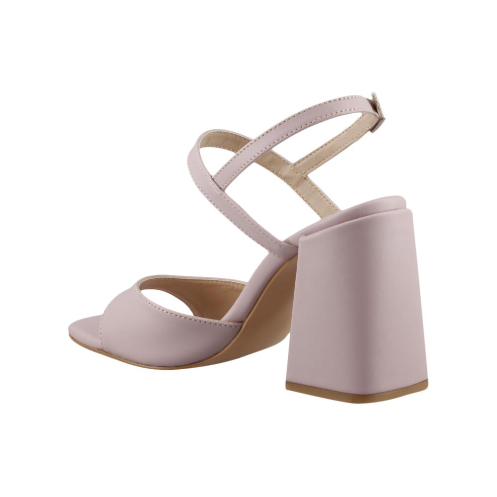 Foto 5 pulgar | Sandalia Elegante Mujer Miracol By Mama Lola 8423 Taro Tacon Ancho Alto Dama Talla 23 A 26 M