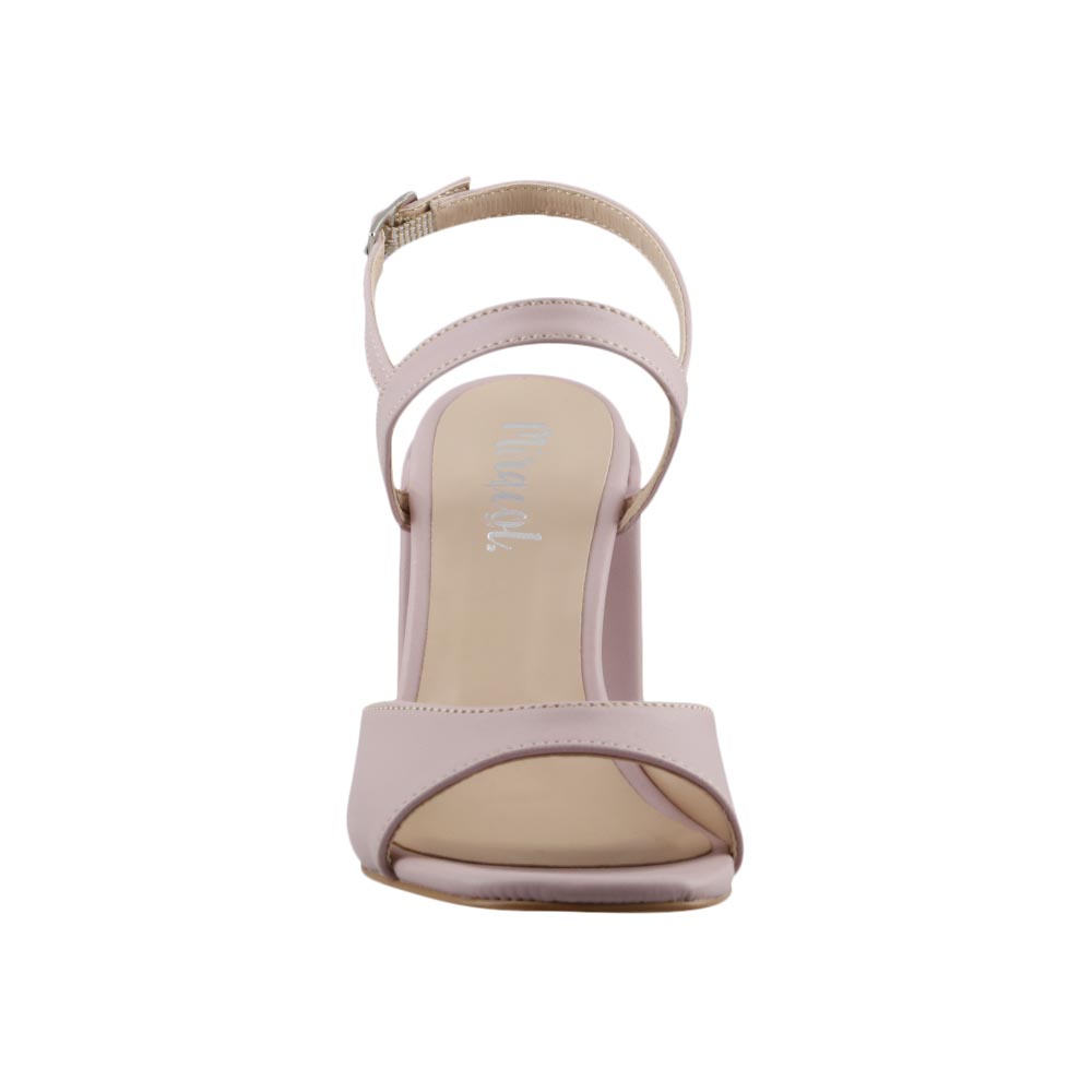 Foto 6 pulgar | Sandalia Elegante Mujer Miracol By Mama Lola 8423 Taro Tacon Ancho Alto Dama Talla 23 A 26 M