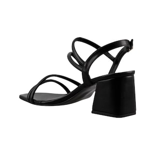 Foto 4 | Sandalia Mujer Miracol By Mama Lola 8715 Negro Sandalia Mujer Tacon Ancho Dama Talla 23 A 26 M