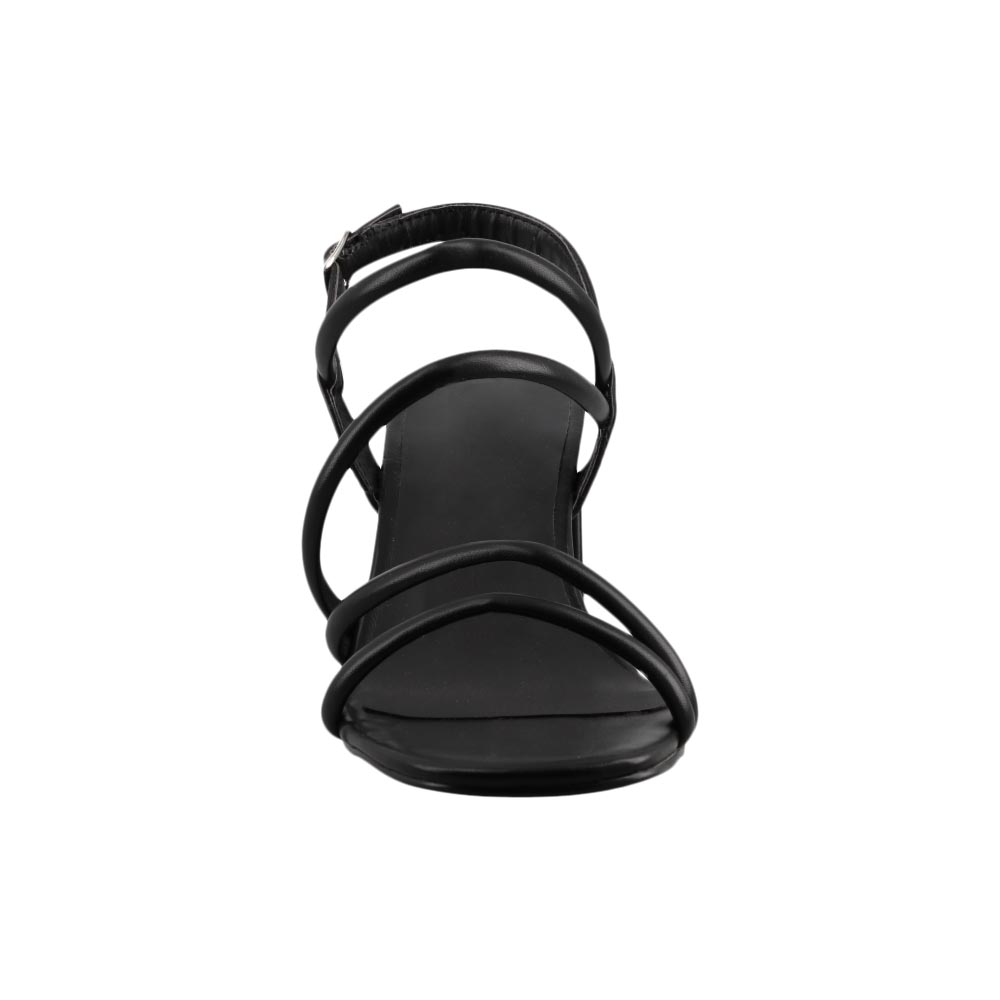 Foto 6 pulgar | Sandalia Mujer Miracol By Mama Lola 8715 Negro Sandalia Mujer Tacon Ancho Dama Talla 23 A 26 M