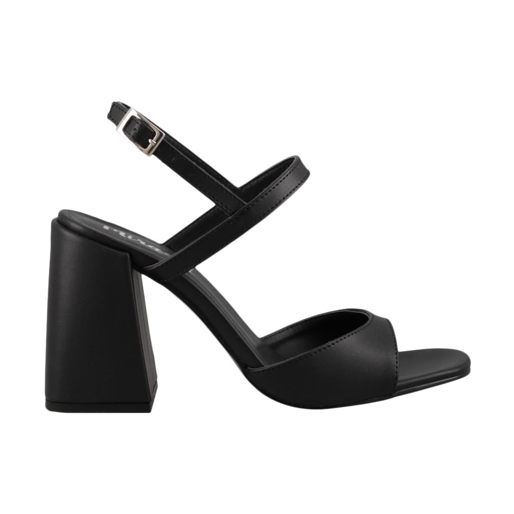 Foto 2 pulgar | Sandalia Elegante Mujer Miracol By Mama Lola 8423 Negro  Tacon Ancho Alto Dama Talla 23 A 26 E