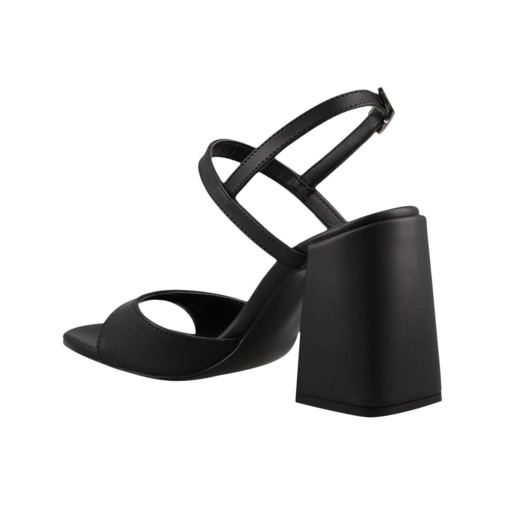 Foto 5 pulgar | Sandalia Elegante Mujer Miracol By Mama Lola 8423 Negro  Tacon Ancho Alto Dama Talla 23 A 26 E
