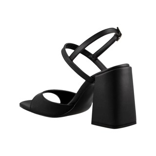 Foto 4 | Sandalia Elegante Mujer Miracol By Mama Lola 8423 Negro Tacon Ancho Alto Dama Talla 23 A 26 E