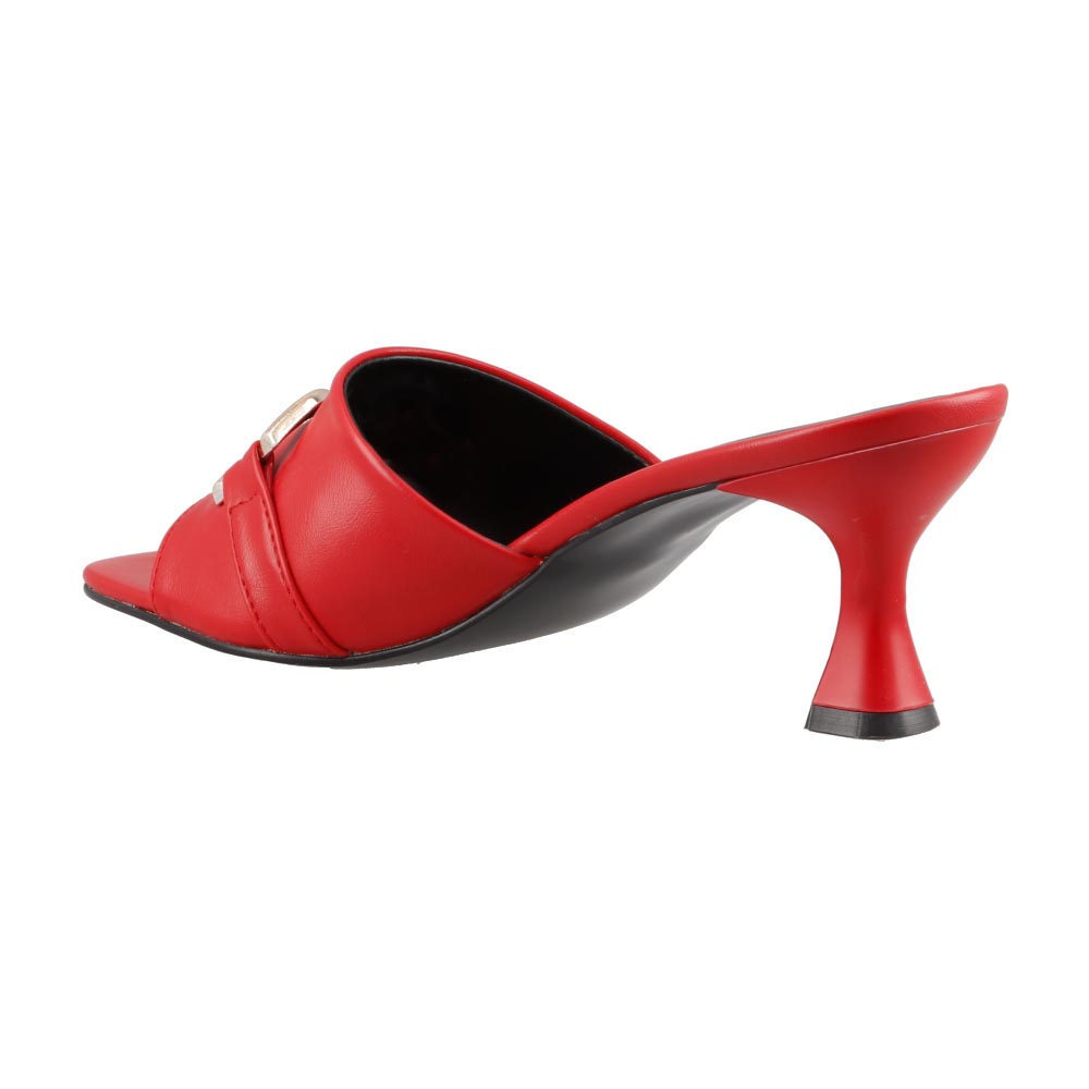Foto 5 pulgar | Sandalia Mujer Vestir Miracol By Mama Lola 5106 Rojo Tacon Bajo Comodo Casual Dama Talla 23 A 26 M