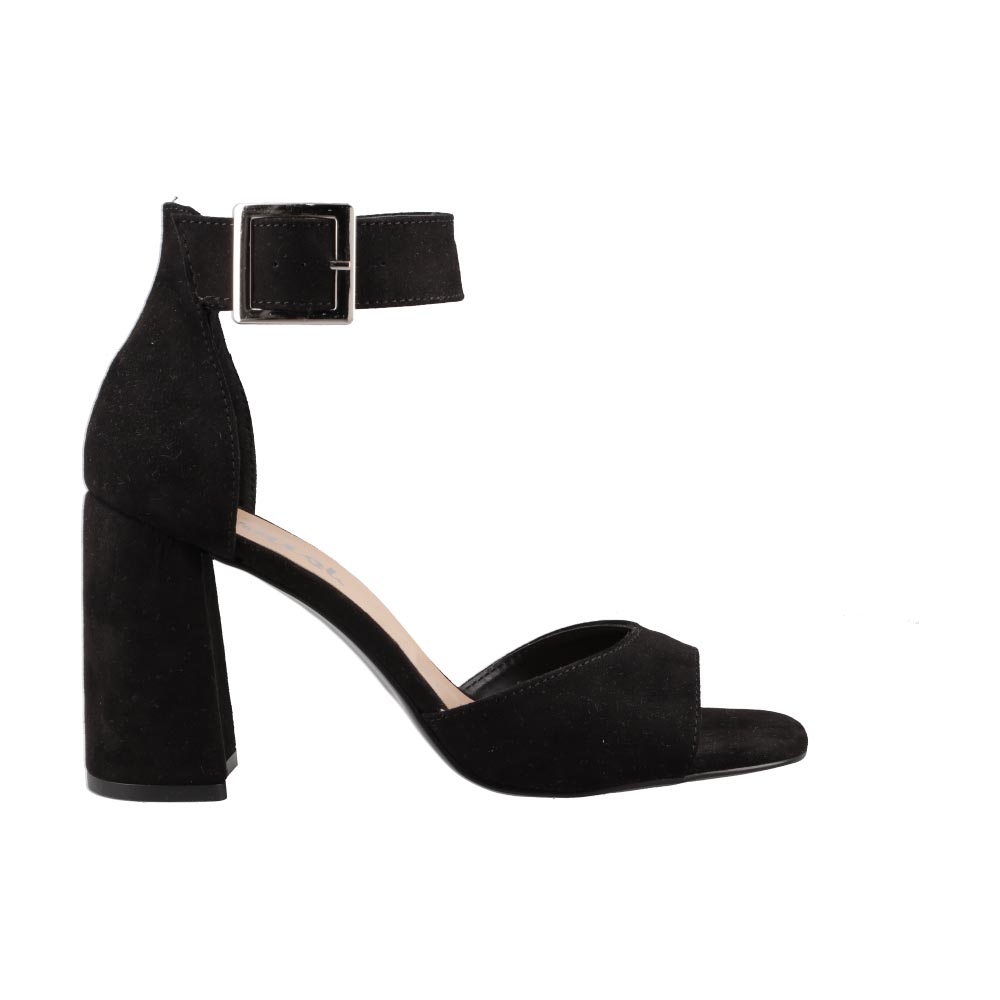 Sandalia Elegante De Mujer Miracol By Mama Lola 9819 Negro Sofisticada Dama Talla 23 A 26 M