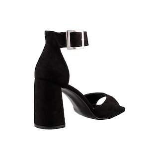 Foto 3 | Sandalia Elegante De Mujer Miracol By Mama Lola 9819 Negro Sofisticada Dama Talla 23 A 26 M