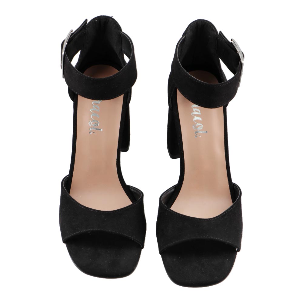 Foto 7 pulgar | Sandalia Elegante De Mujer Miracol By Mama Lola 9819 Negro Sofisticada Dama Talla 23 A 26 M