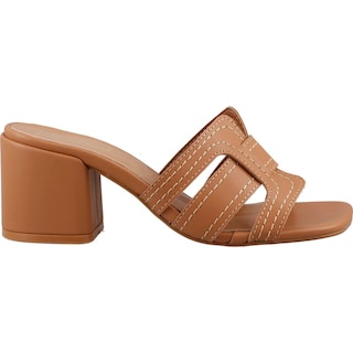 Foto 1 | Sandalia Mujer Miracol By Mama Lola 7238 Sandalo Sandalia De Vestir Tacon Bajo Ancho Talla 23 A 26 M