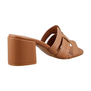 Foto 3 | Sandalia Mujer Miracol By Mama Lola 7238 Sandalo Sandalia De Vestir Tacon Bajo Ancho Talla 23 A 26 M
