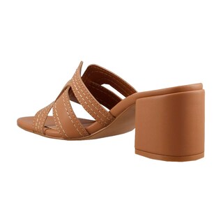 Foto 4 | Sandalia Mujer Miracol By Mama Lola 7238 Sandalo Sandalia De Vestir Tacon Bajo Ancho Talla 23 A 26 M
