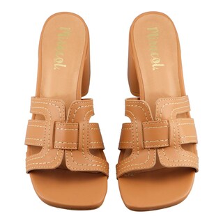 Foto 6 | Sandalia Mujer Miracol By Mama Lola 7238 Sandalo Sandalia De Vestir Tacon Bajo Ancho Talla 23 A 26 M