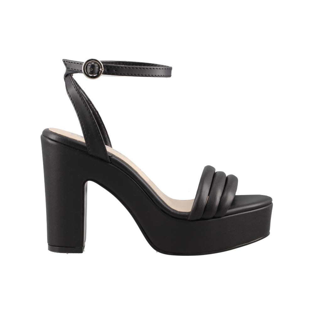 Foto 2 pulgar | Sandalia Dama Elegante Miracol By Mama Lola 5400 Negro Sandalia Tacon Alto Elegante Talla 23 A 26 M