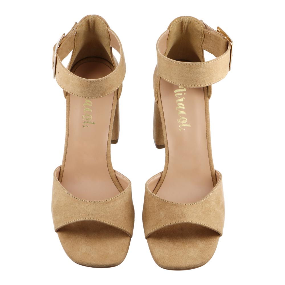 Foto 7 pulgar | Sandalia Elegante De Mujer Miracol By Mama Lola 9819 Ocre Sofisticada Dama Talla 23 A 26 M