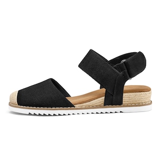 Foto 3 | Alpargatas Sandals Mysoft Para Mujer Con Cuña Baja Y Punta Cerrada - Venta Internacional.