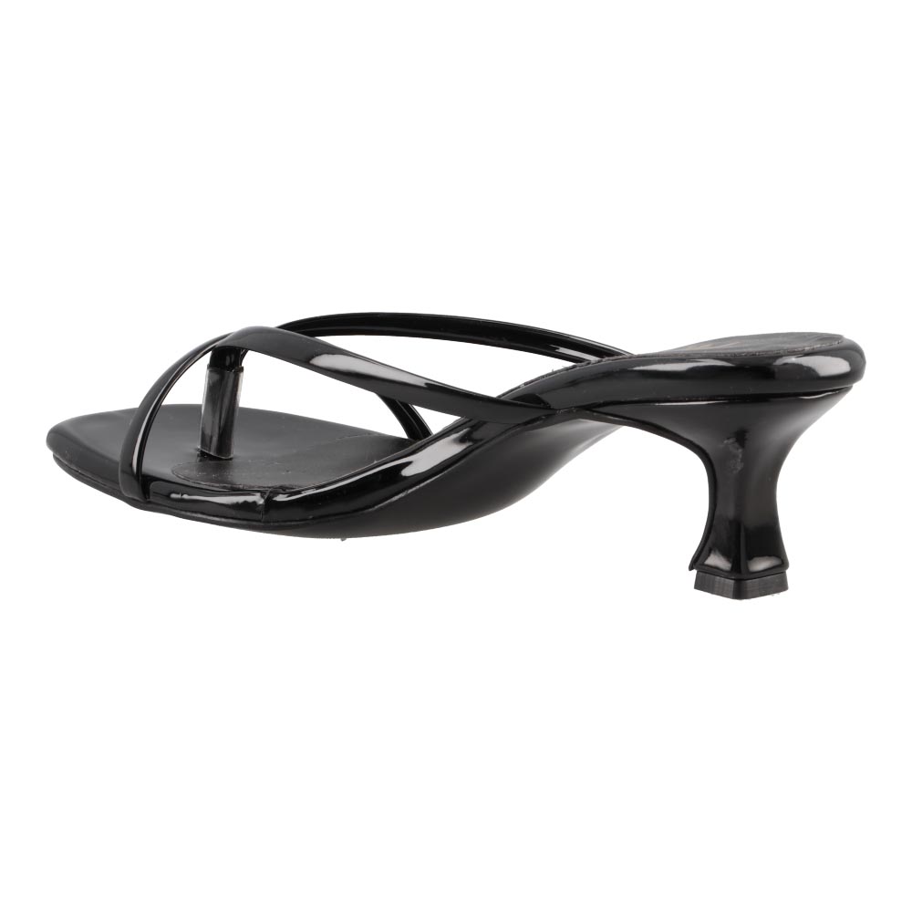 Foto 4 pulgar | Sandalia De Vestir Mujer Miracol By Mama Lola 189 Negro Sandalia Abierta Casual Tacon Bajo Talla 23 A 26 E