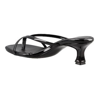Foto 3 | Sandalia De Vestir Mujer Miracol By Mama Lola 189 Negro Sandalia Abierta Casual Tacon Bajo Talla 23 A 26 E