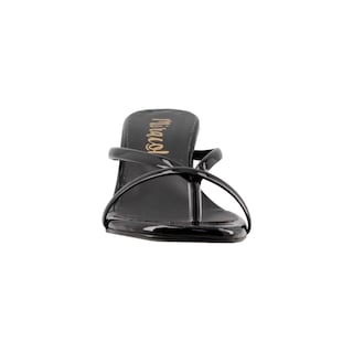 Foto 4 | Sandalia De Vestir Mujer Miracol By Mama Lola 189 Negro Sandalia Abierta Casual Tacon Bajo Talla 23 A 26 E