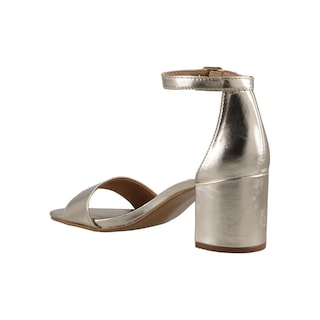 Foto 4 | Sandalia Vestir Mujer Miracol By Mama Lola 2047 Oro Sandalia Abierta Tacon Bajo Comodo Talla 23 A 26 E