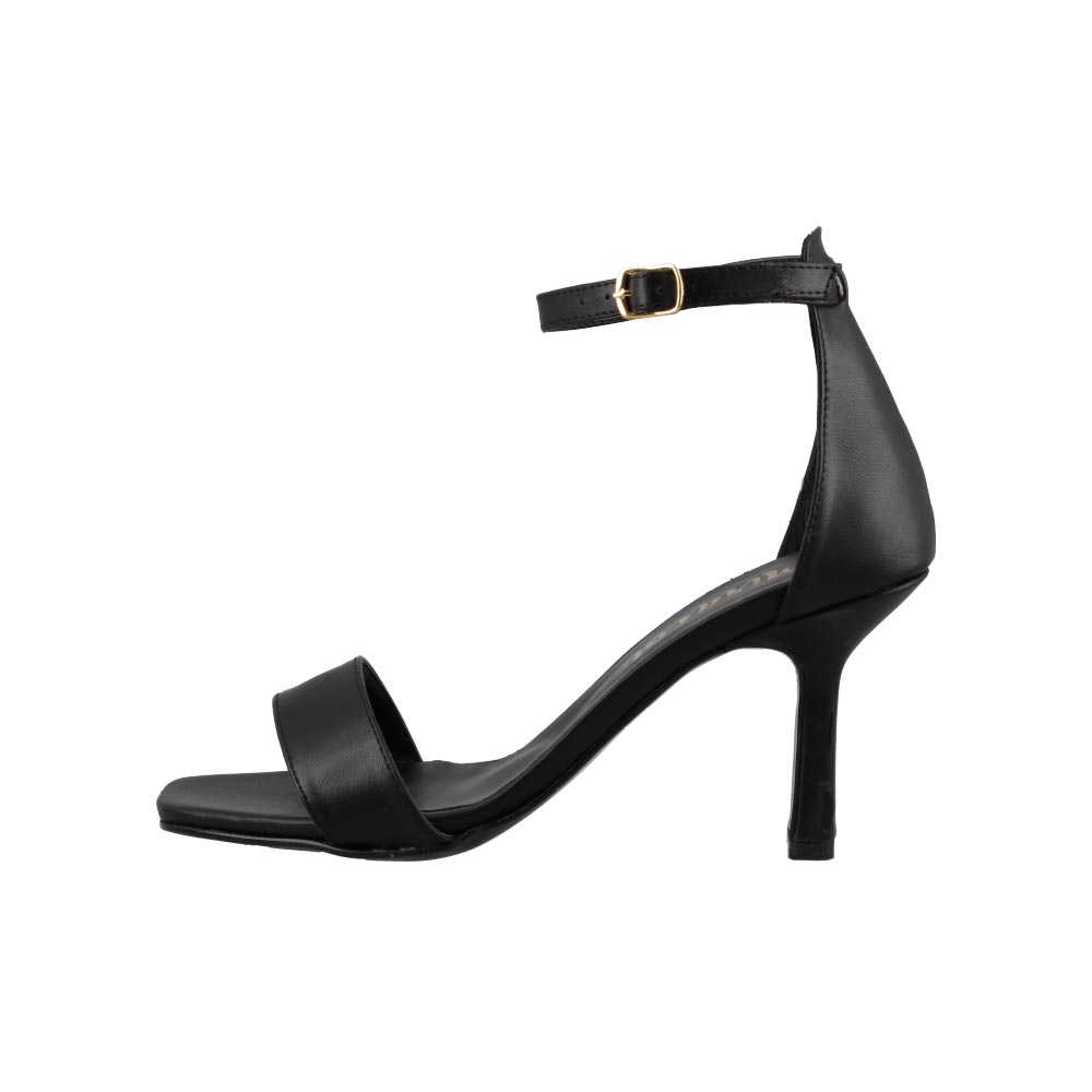 Foto 1 | Sandalia Vestir Mujer Miracol By Mama Lola 196 Negro Sandalia Abierta Tacon Bajo Comodo Talla 23 A 26 E