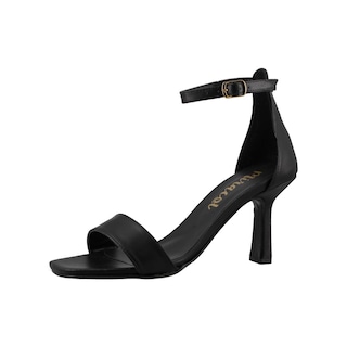 Foto 2 | Sandalia Vestir Mujer Miracol By Mama Lola 196 Negro Sandalia Abierta Tacon Bajo Comodo Talla 23 A 26 E