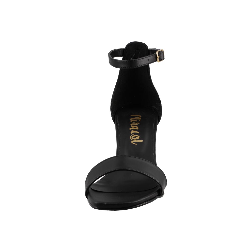 Foto 6 pulgar | Sandalia Vestir Mujer Miracol By Mama Lola 196 Negro Sandalia Abierta Tacon Bajo Comodo Talla 23 A 26 E