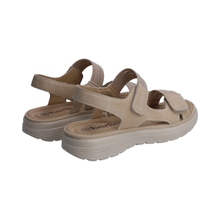 Foto 3 | Sandalia Dama Confort Berlin Beige De Plataforma