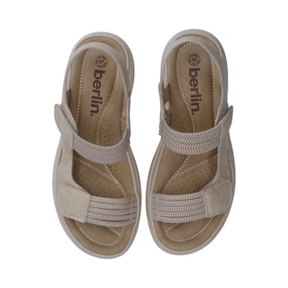 Foto 4 | Sandalia Dama Confort Berlin Beige De Plataforma