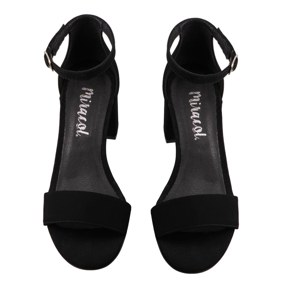 Foto 7 pulgar | Sandalia Para Mujer Miracol By Mama Lola 2047 Negro Sandalia Casual De Vestir Para Dama Talla 23 A 26 E