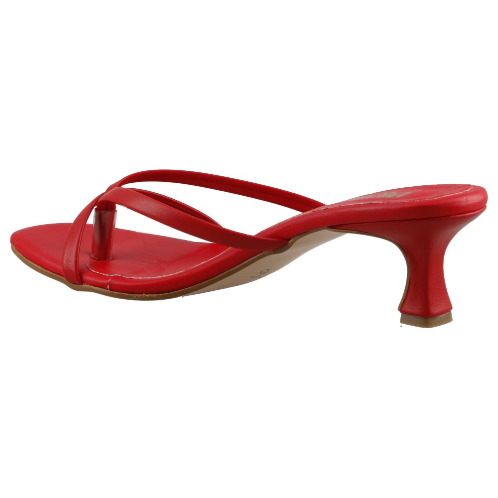 Foto 5 pulgar | Sandalia De Vestir Mujer Miracol By Mama Lola 189 Rojo Sandalia Abierta Casual Tacon Bajo Talla 23 A 26 E