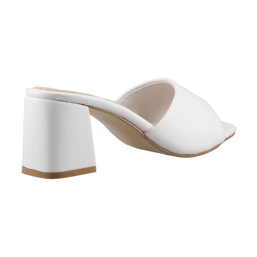 Foto 4 pulgar | Sandalia Dama Elegante Miracol By Mama Lola 5131 Blanco Sandalia Abierta Tacon Bajo Ancho Talla 23 A 26 E