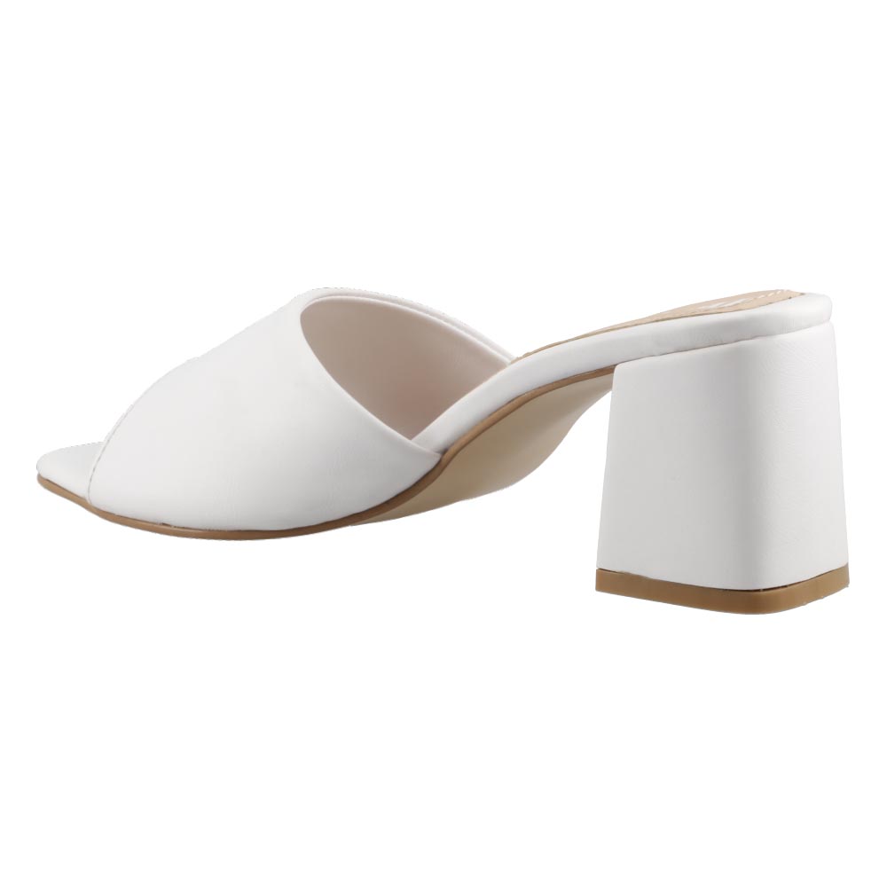 Foto 5 pulgar | Sandalia Dama Elegante Miracol By Mama Lola 5131 Blanco Sandalia Abierta Tacon Bajo Ancho Talla 23 A 26 E
