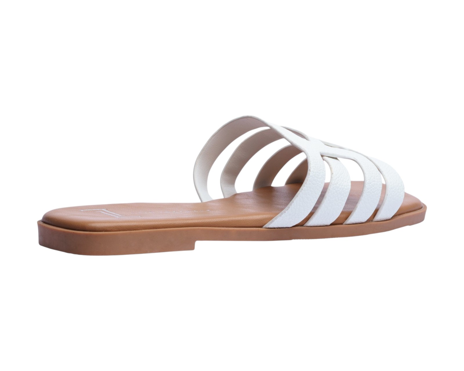 Foto 4 pulgar | Sandalia Piso Para Mujer Lob Footwear Pu Blanco 93105017