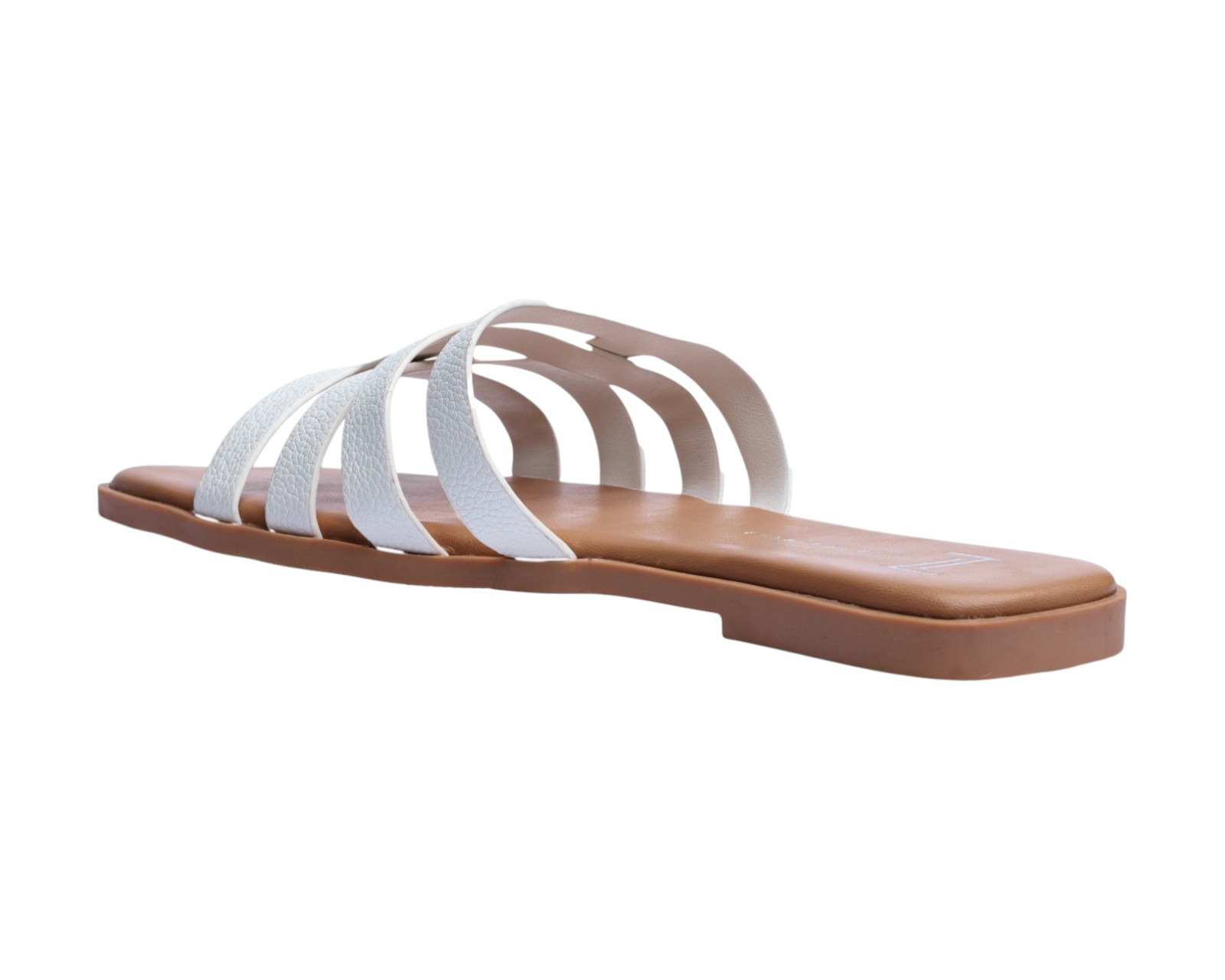 Foto 5 pulgar | Sandalia Piso Para Mujer Lob Footwear Pu Blanco 93105017