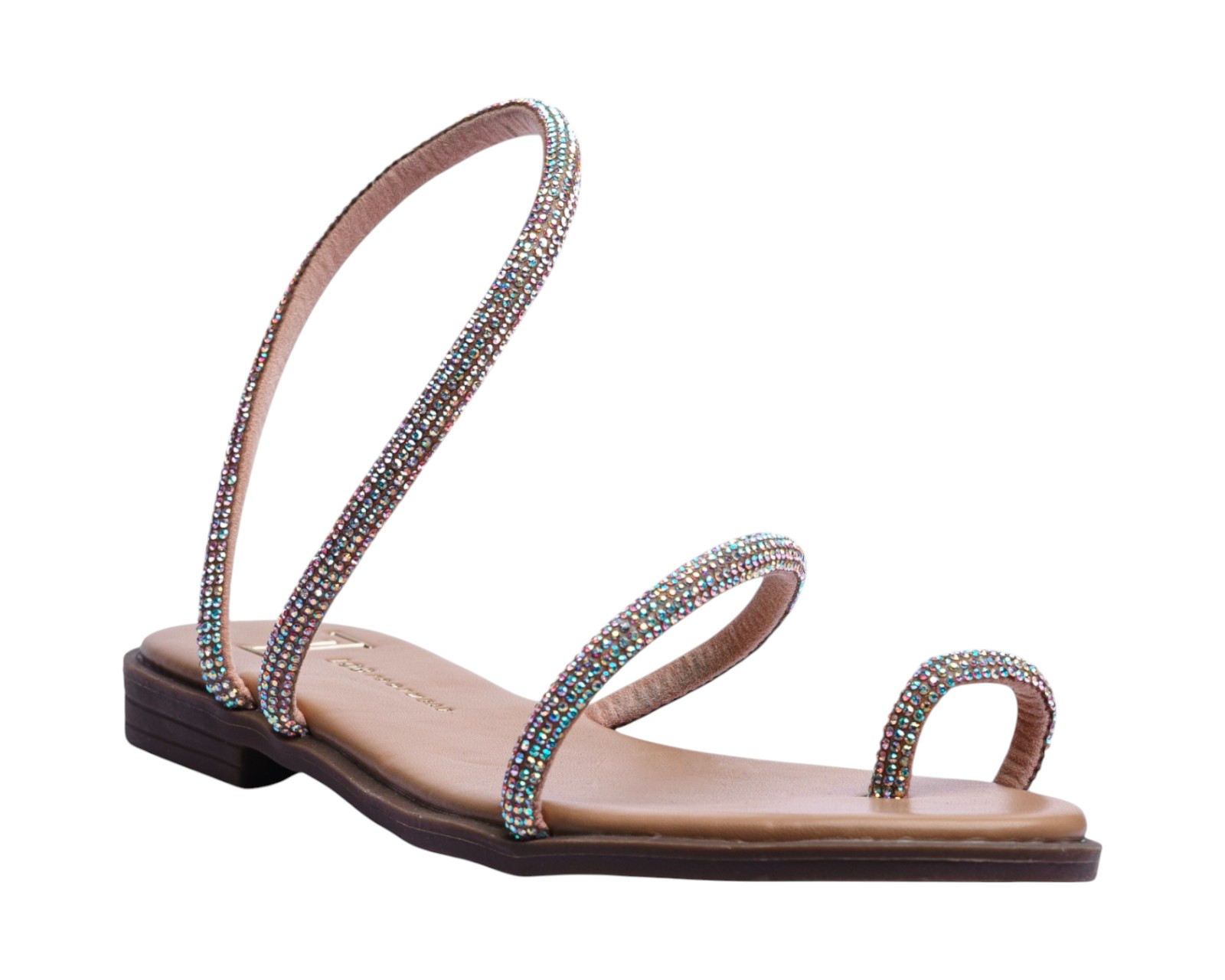 Foto 2 pulgar | Sandalia Piso Para Mujer Lob Footwear Textile Blanco 59705009