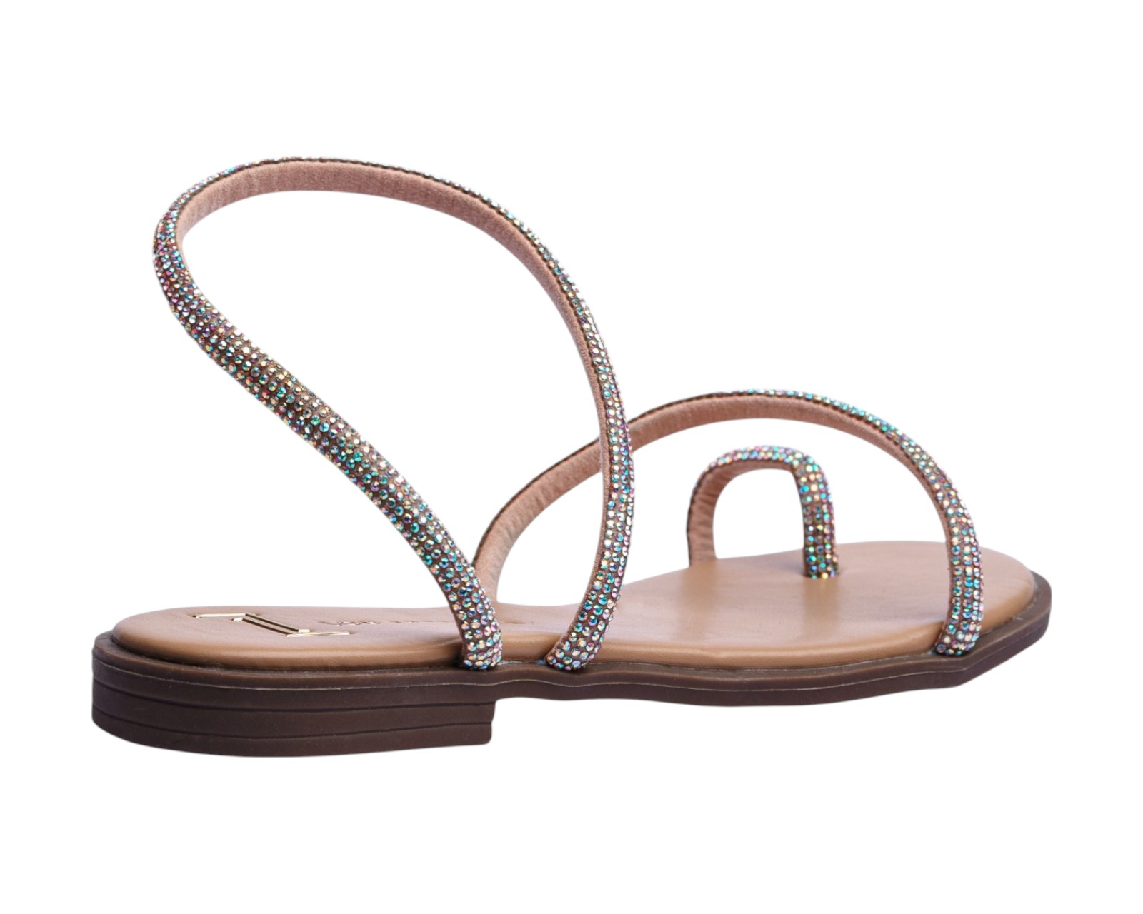Foto 4 pulgar | Sandalia Piso Para Mujer Lob Footwear Textile Blanco 59705009
