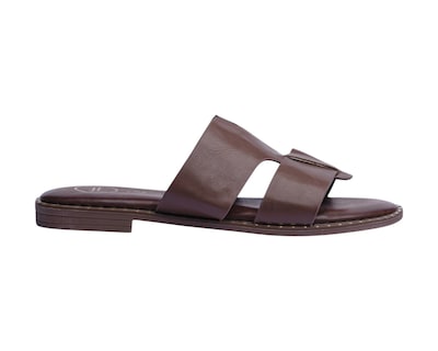 Foto 2 | Sandalia Piso Para Mujer Lob Footwear Pu Café 59705010