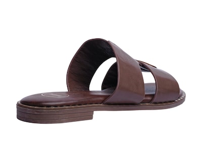 Foto 3 | Sandalia Piso Para Mujer Lob Footwear Pu Café 59705010