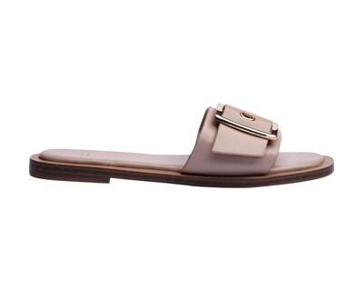 Foto 2 | Sandalia Piso Para Mujer Lob Footwear Pu Beige 92005023