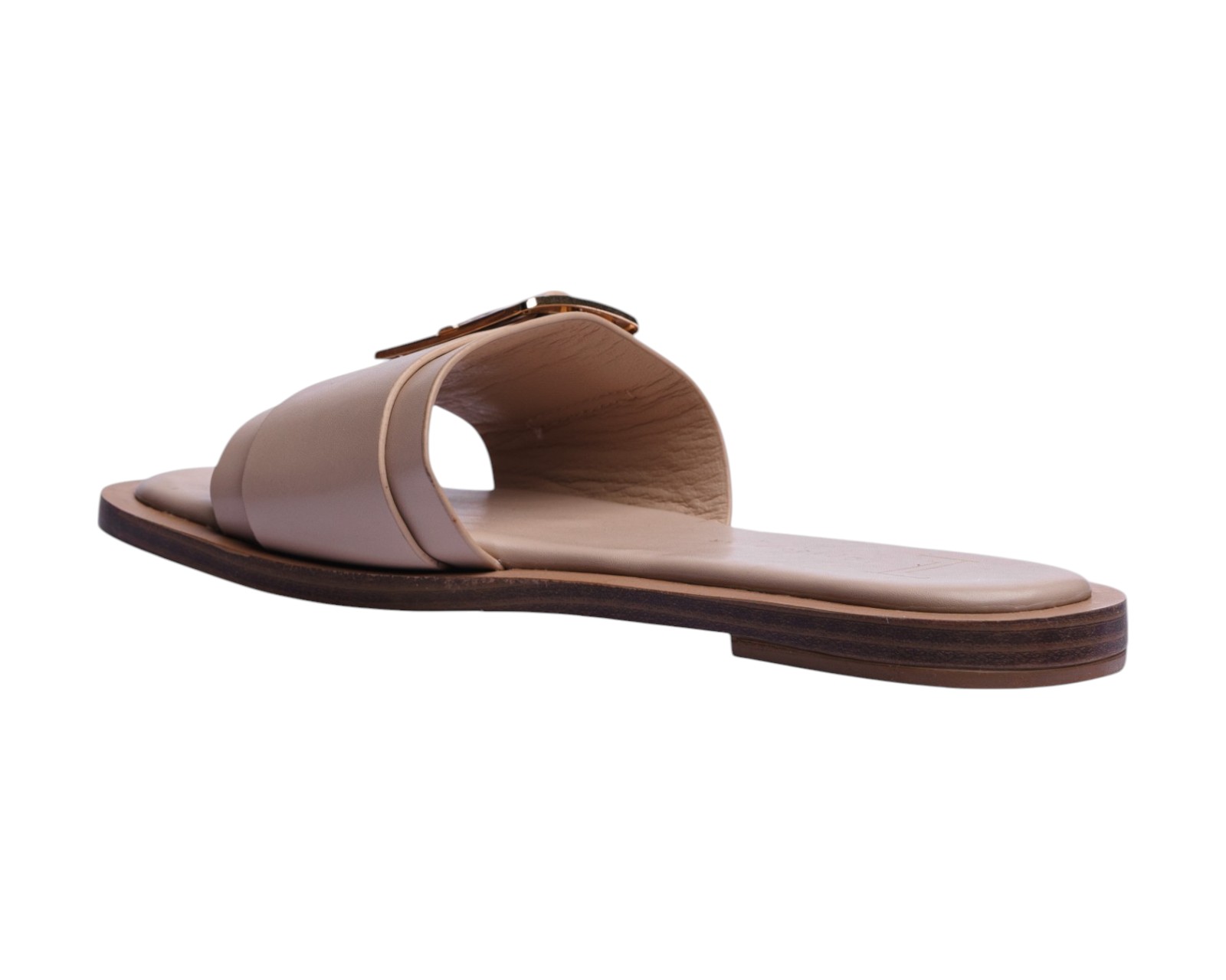 Foto 5 pulgar | Sandalia Piso Para Mujer Lob Footwear Pu Beige 92005023