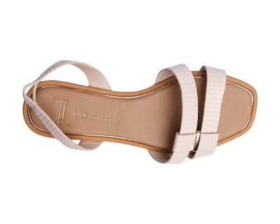 Foto 7 | Sandalia Piso Para Mujer Lob Footwear Pu Lizard Beige 93305054