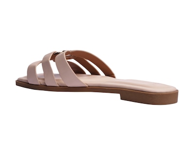 Foto 4 | Sandalia Piso Para Mujer Lob Footwear Pu Beige 91805031