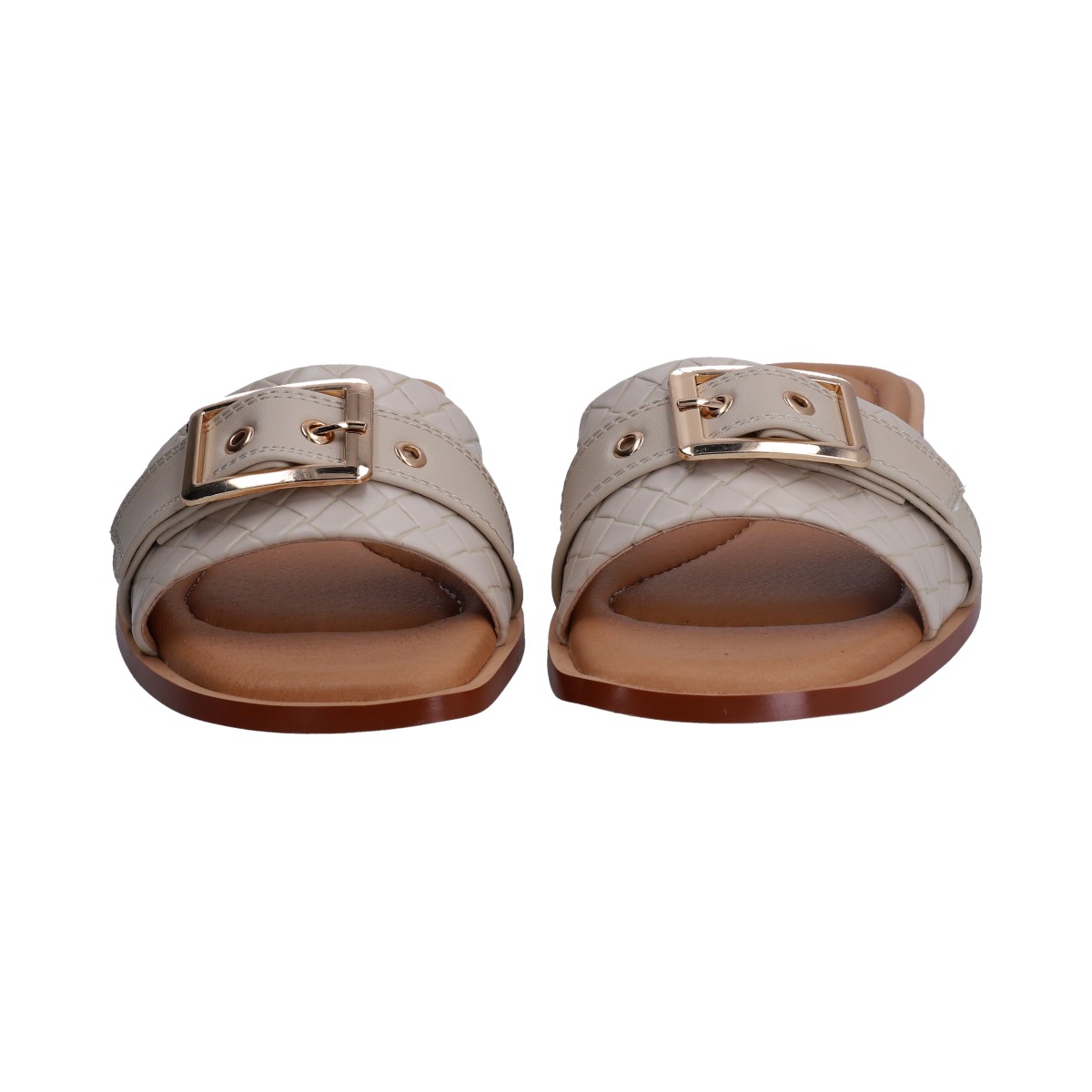 Foto 3 pulgar | Sandalias Berlin Hueso para Mujer